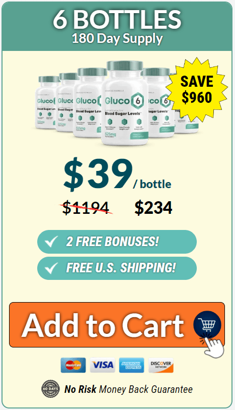 glucovita buy now 6 bottles